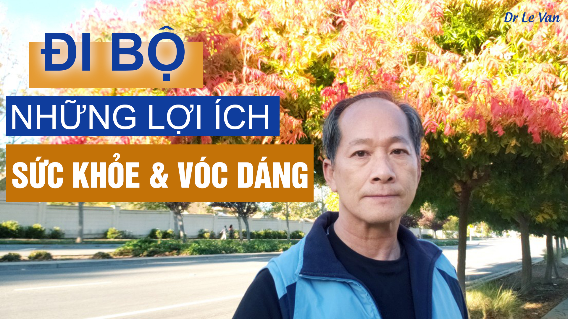Dr Lê Văn - Đi bộ, những lợi ích cho sức khỏe và vóc dáng của bạn