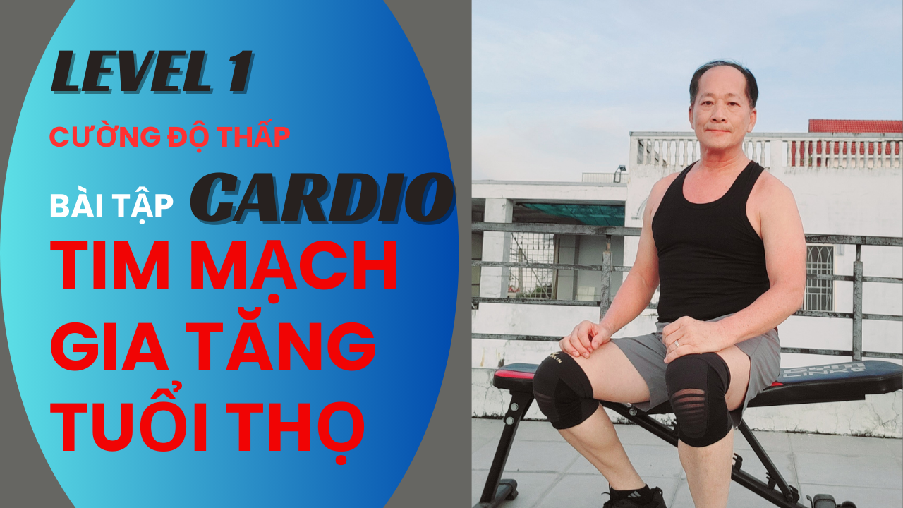 THE BEST CARDIO HIIT EXERCISE LEVEL 1
